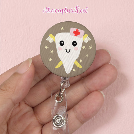 New Fabric Retractable Badge Reel