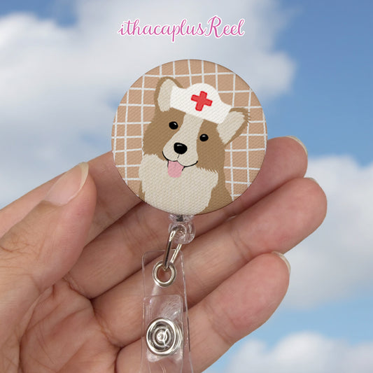New Fabric Retractable Badge Reel
