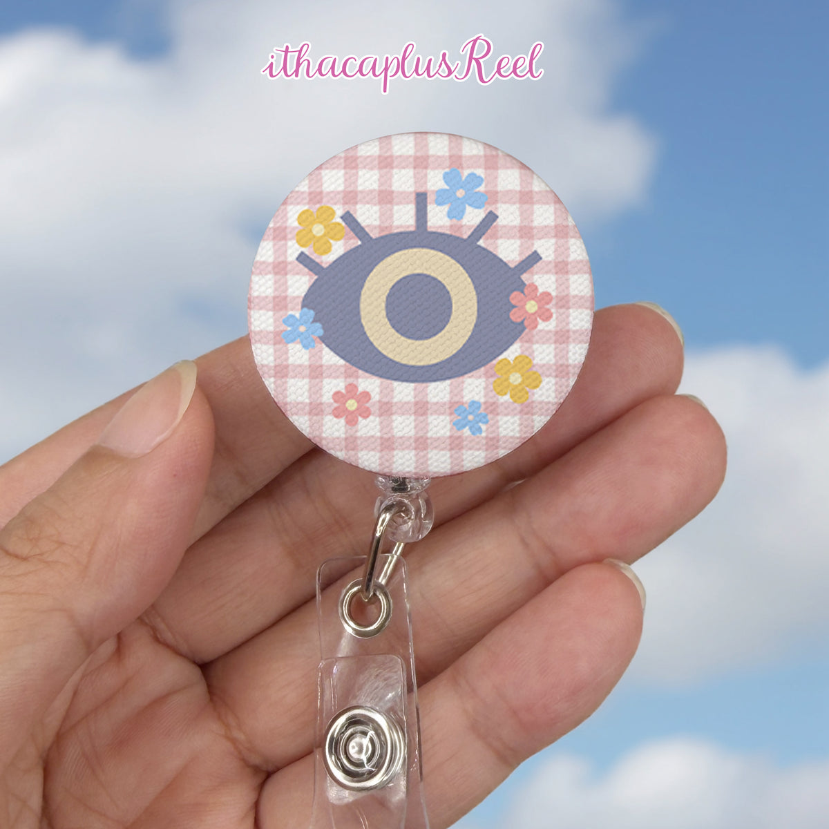 New Fabric Retractable Badge Reel