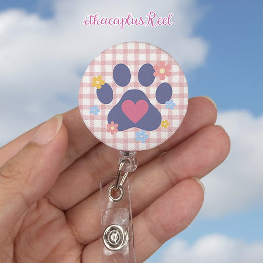 New Fabric Retractable Badge Reel