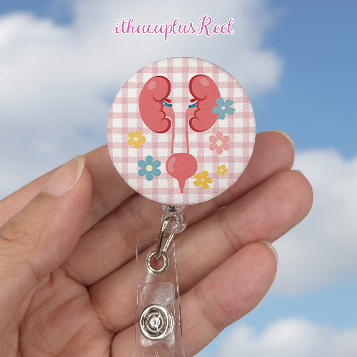 New Fabric Retractable Badge Reel