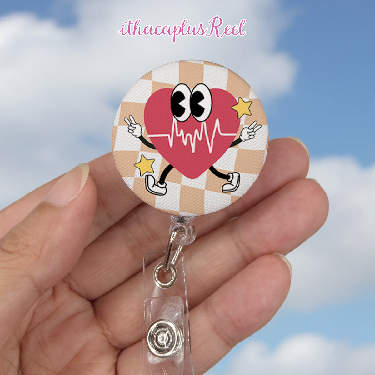 New Fabric Retractable Badge Reel