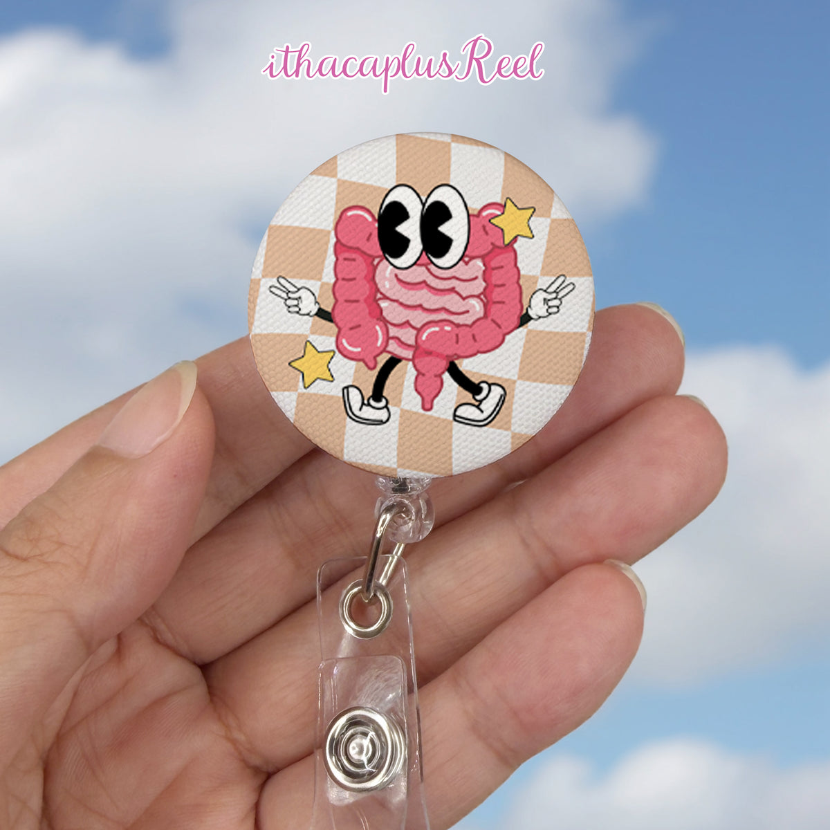 New Fabric Retractable Badge Reel