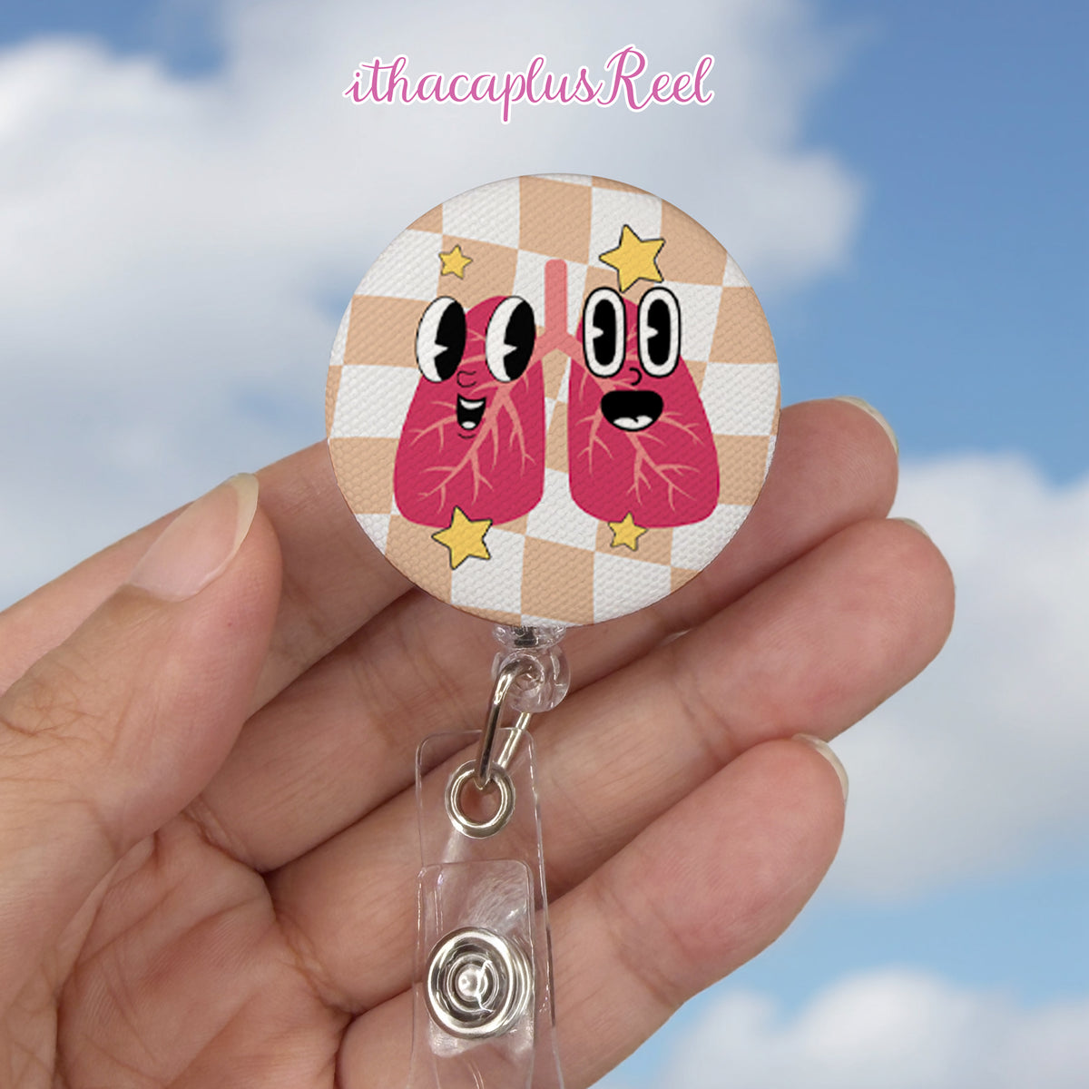 New Fabric Retractable Badge Reel