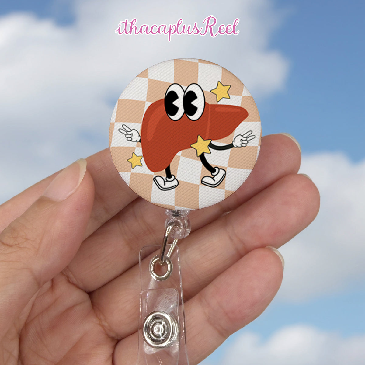 New Fabric Retractable Badge Reel