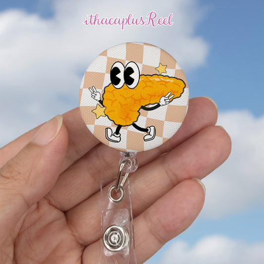 New Fabric Retractable Badge Reel