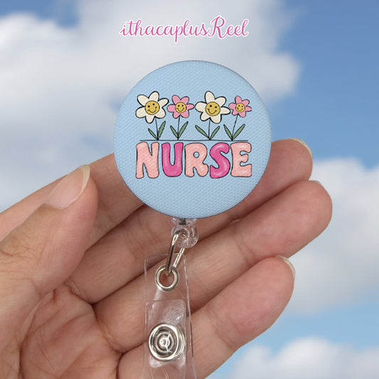 New Fabric Retractable Badge Reel
