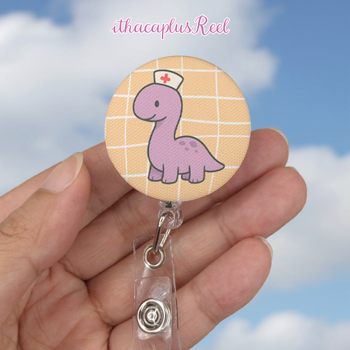 New Fabric Retractable Badge Reel