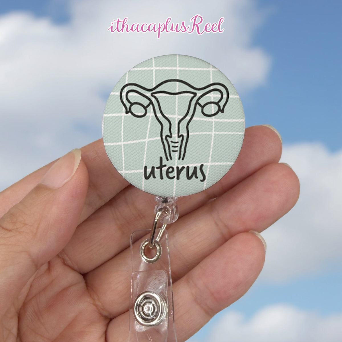 New Fabric Retractable Badge Reel