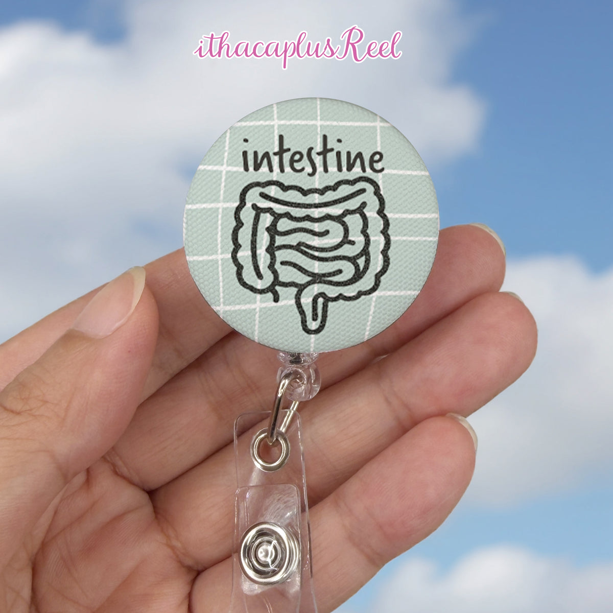 New Fabric Retractable Badge Reel