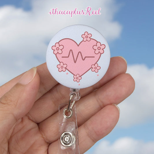 New Fabric Retractable Badge Reel