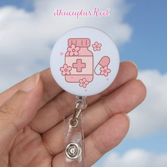 New Fabric Retractable Badge Reel