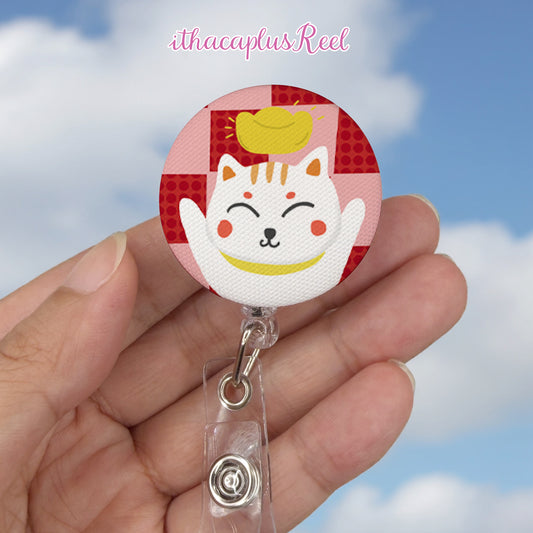 New Fabric Retractable Badge Reel