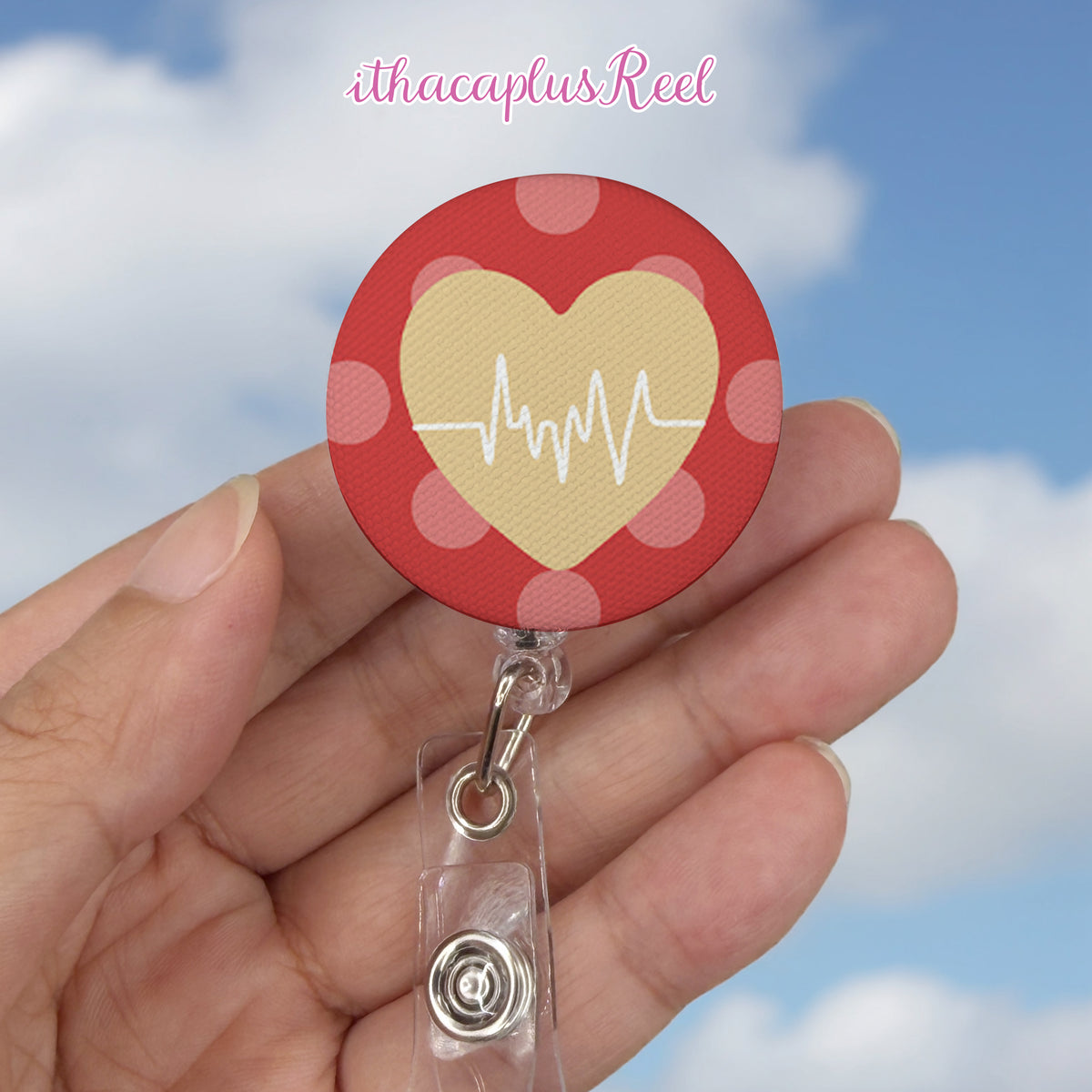 New Fabric Retractable Badge Reel