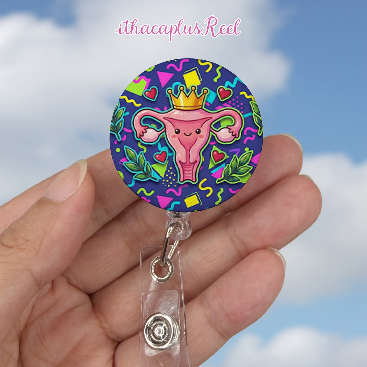 New Fabric Retractable Badge Reel