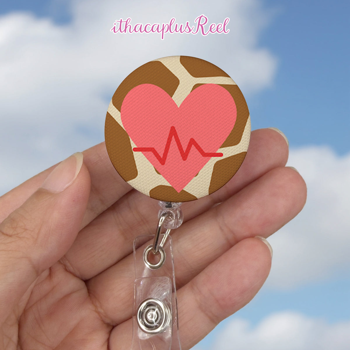 New Fabric Retractable Badge Reel