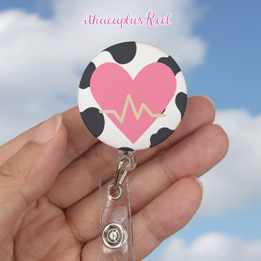 New Fabric Retractable Badge Reel