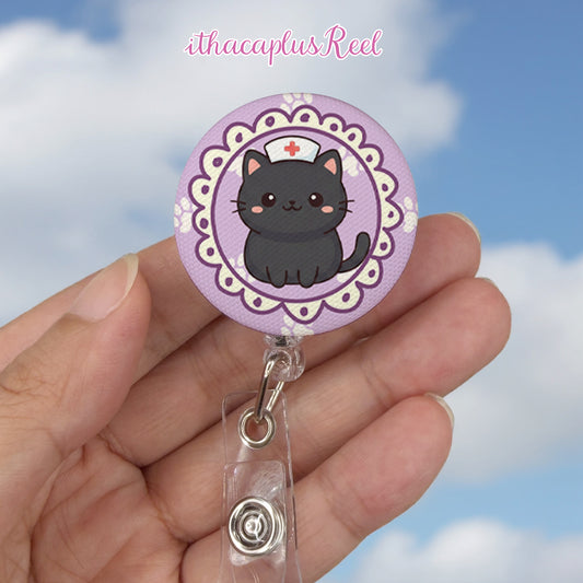 New Fabric Retractable Badge Reel