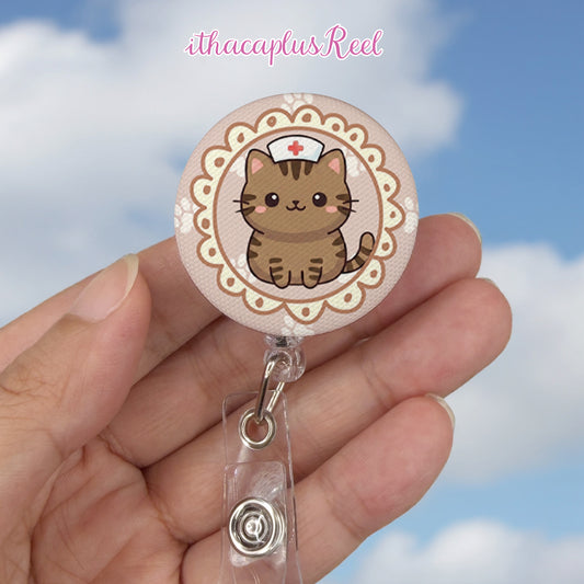 New Fabric Retractable Badge Reel