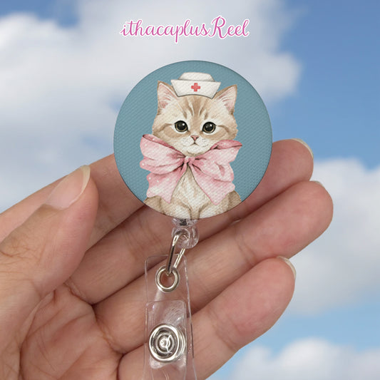 New Fabric Retractable Badge Reel