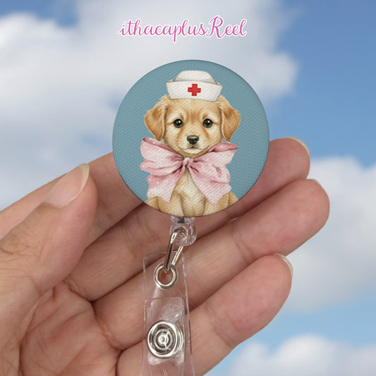 New Fabric Retractable Badge Reel