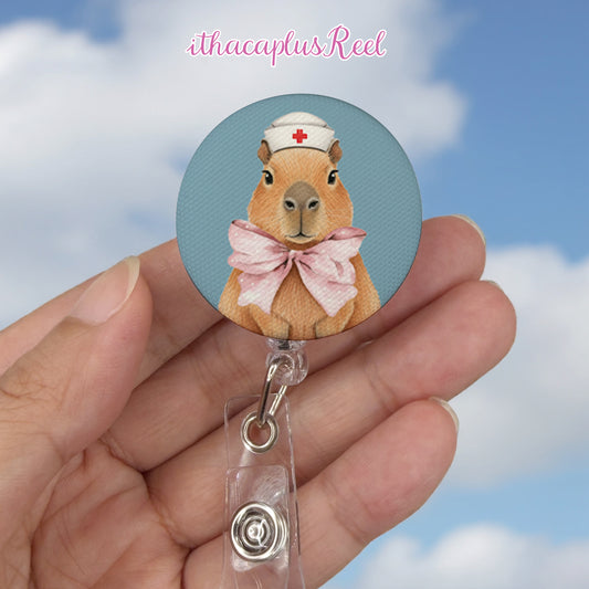 New Fabric Retractable Badge Reel