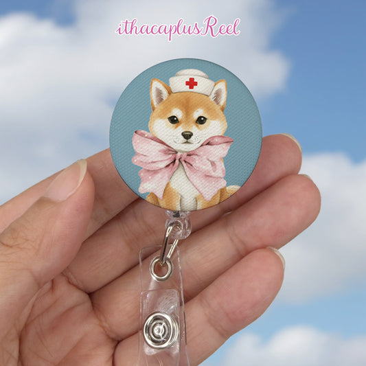 New Fabric Retractable Badge Reel