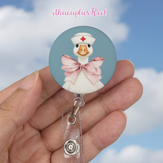 New Fabric Retractable Badge Reel