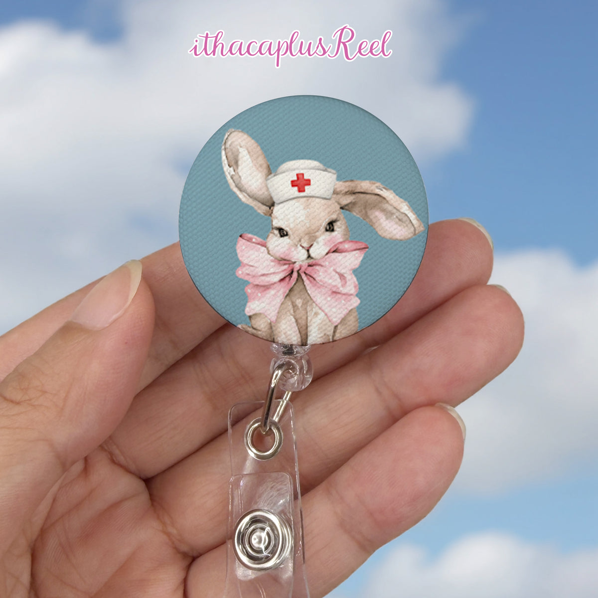 New Fabric Retractable Badge Reel