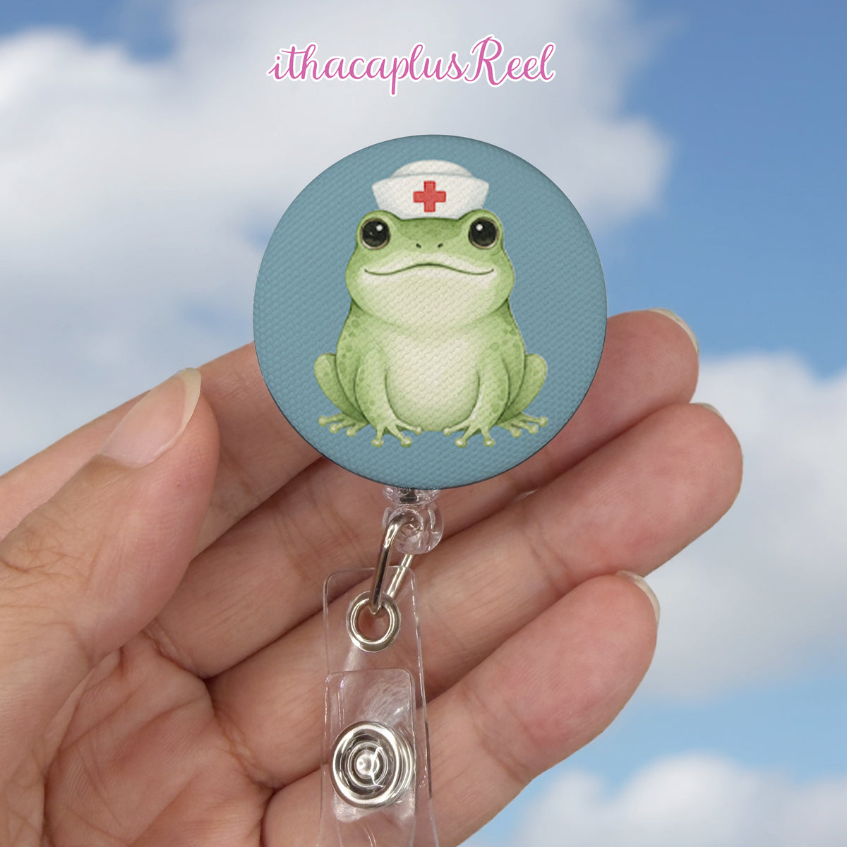 New Fabric Retractable Badge Reel