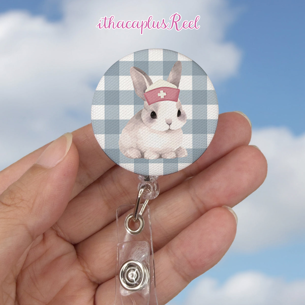 New Fabric Retractable Badge Reel
