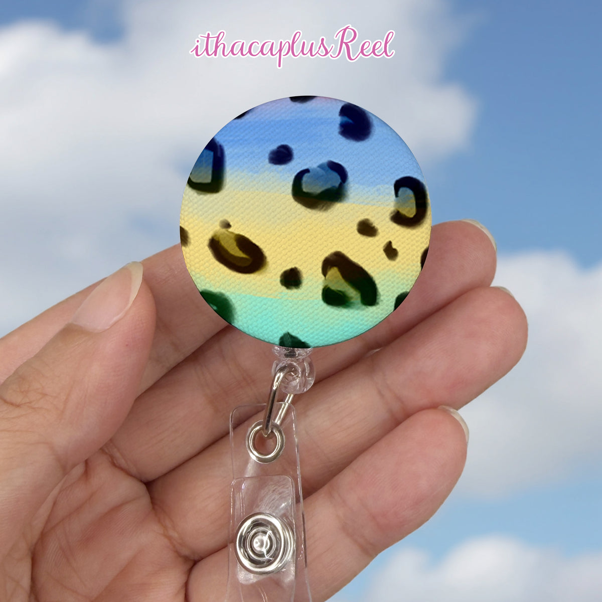 New Fabric Retractable Badge Reel