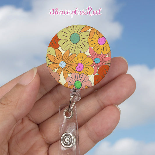 New Fabric Retractable Badge Reel