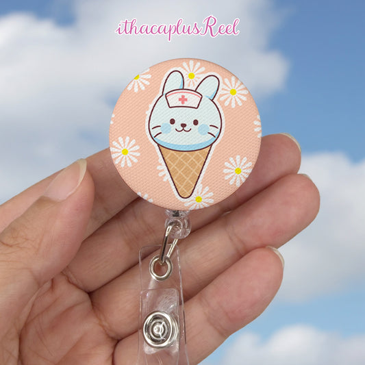 New Fabric Retractable Badge Reel