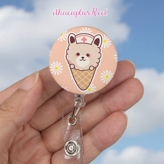 New Fabric Retractable Badge Reel