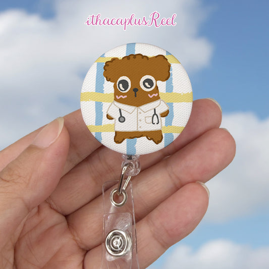 New Fabric Retractable Badge Reel