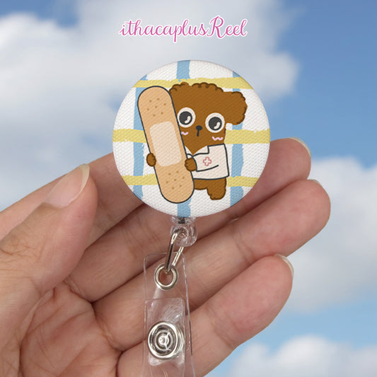 New Fabric Retractable Badge Reel