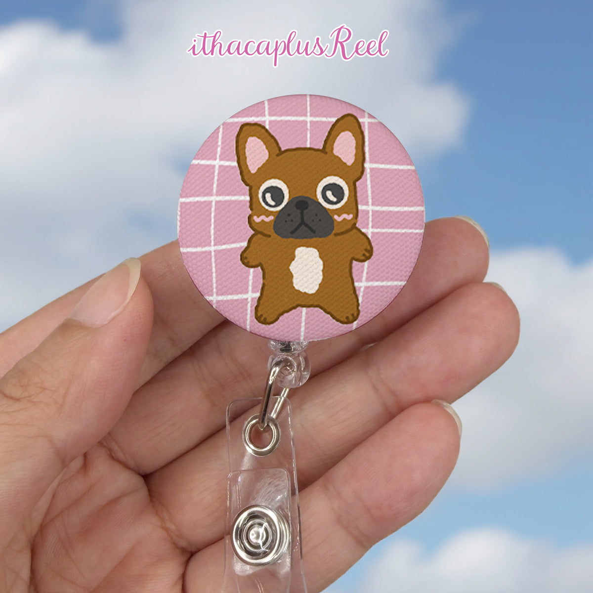 New Fabric Retractable Badge Reel