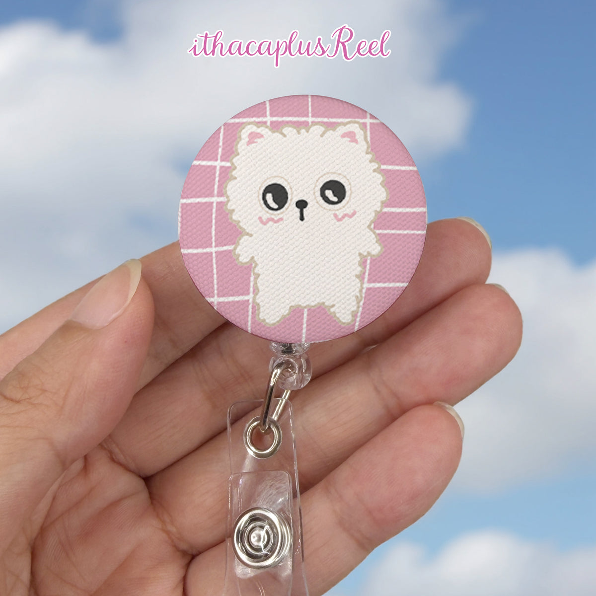 New Fabric Retractable Badge Reel