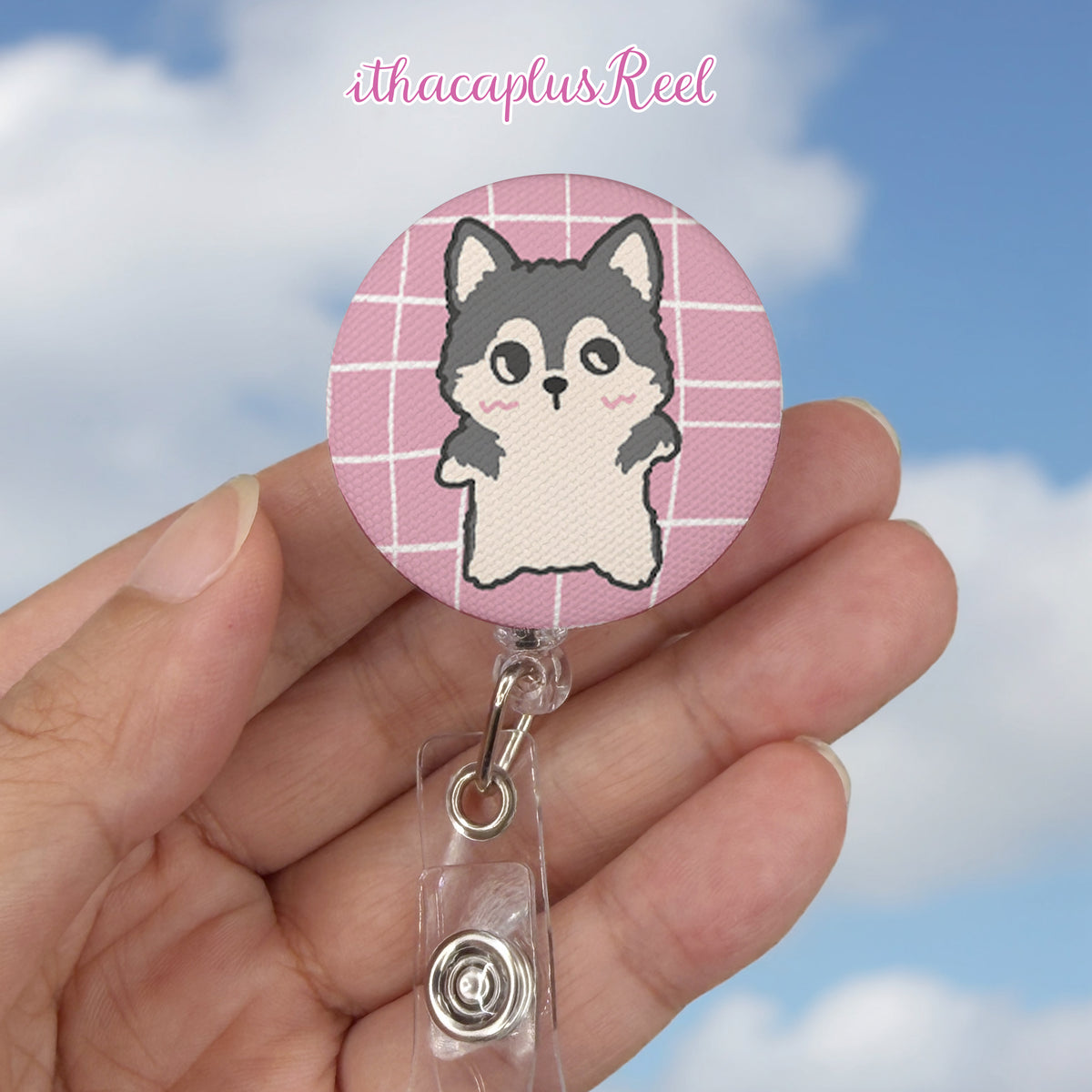 New Fabric Retractable Badge Reel