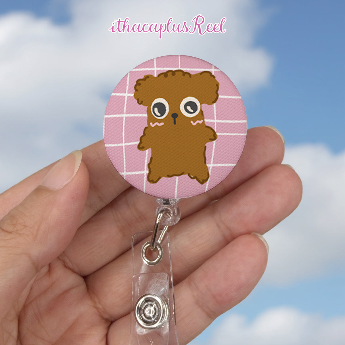 New Fabric Retractable Badge Reel