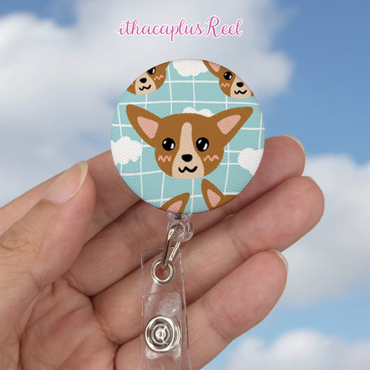 New Fabric Retractable Badge Reel