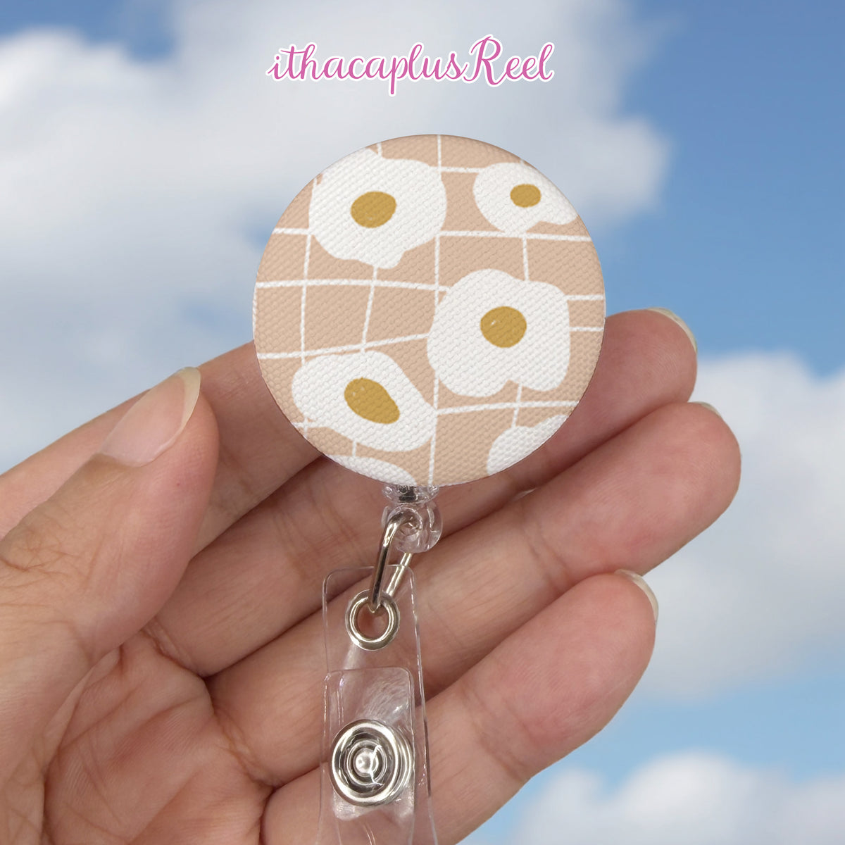 New Fabric Retractable Badge Reel