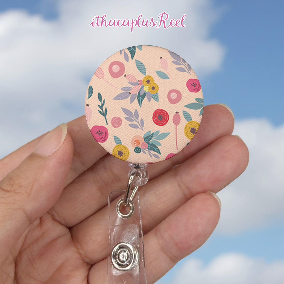 New Fabric Retractable Badge Reel