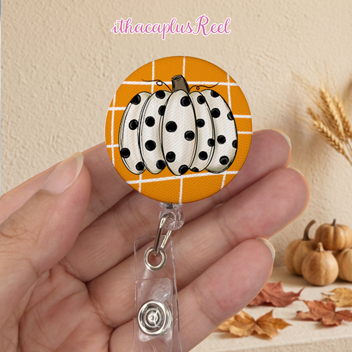New Fabric Retractable Badge Reel