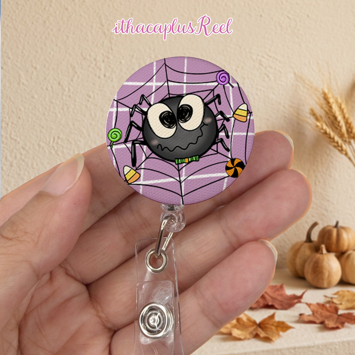 New Fabric Retractable Badge Reel