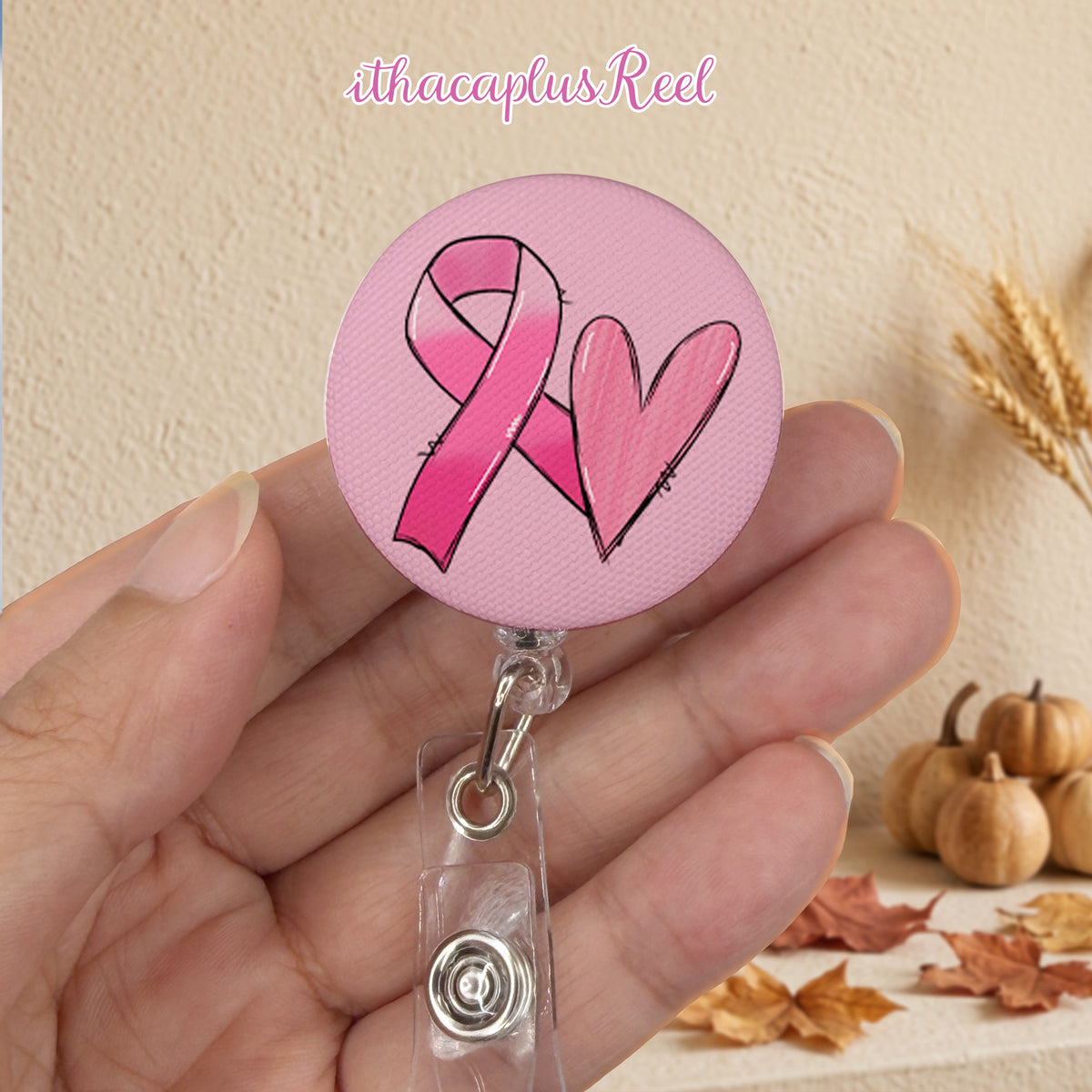 New Fabric Retractable Badge Reel