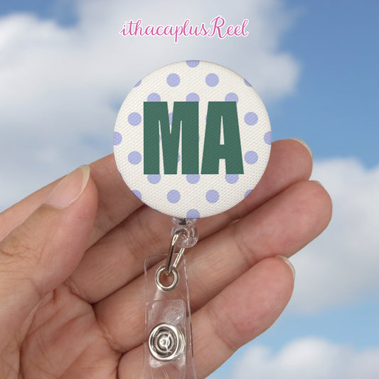 New Fabric Retractable Badge Reel