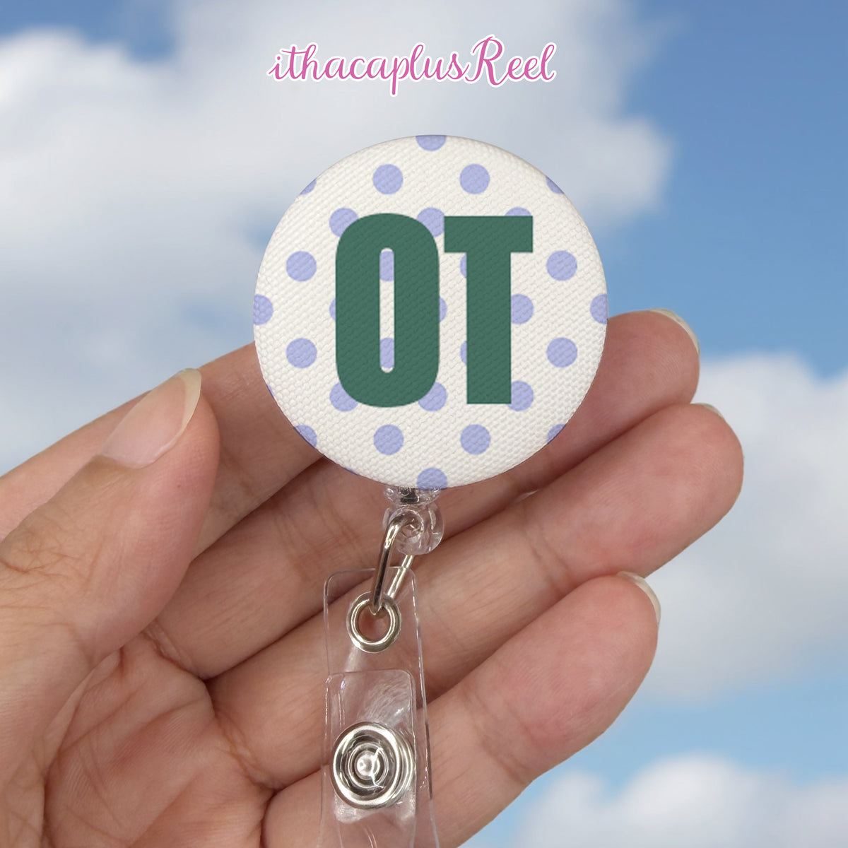 New Fabric Retractable Badge Reel