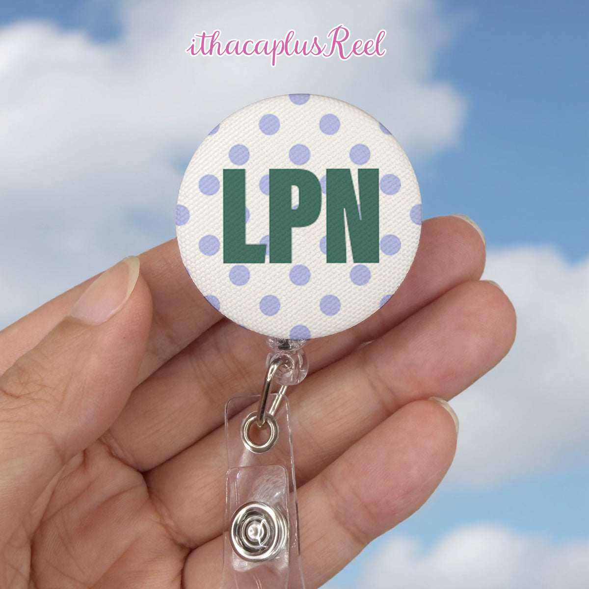 New Fabric Retractable Badge Reel